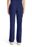Mid Rise Drawstring Straight Leg