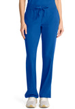 Mid Rise Drawstring Straight Leg