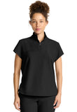 Women's Zip Collar Top