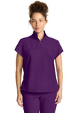 Women's Zip Collar Top