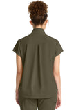 Women's Zip Collar Top