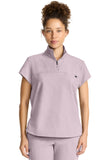 Women's Zip Collar Top