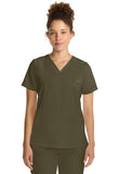 Women's Tuck-in V-Neck Top