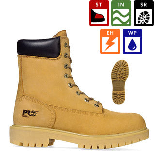 Timberland Pro 8" Steel Toe Boot #9944