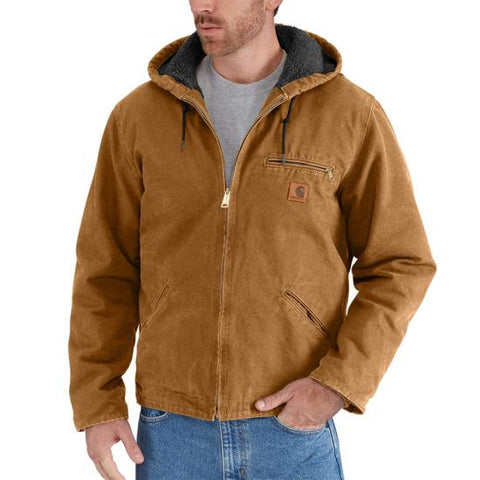 Carhartt Sherpa Lined Sandstone Jacket (9580)