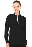 CM-Zip Front Warm-Up With Shoulder Yokes