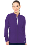 CM-Zip Front Warm-Up With Shoulder Yokes