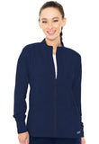 CM-Zip Front Warm-Up With Shoulder Yokes